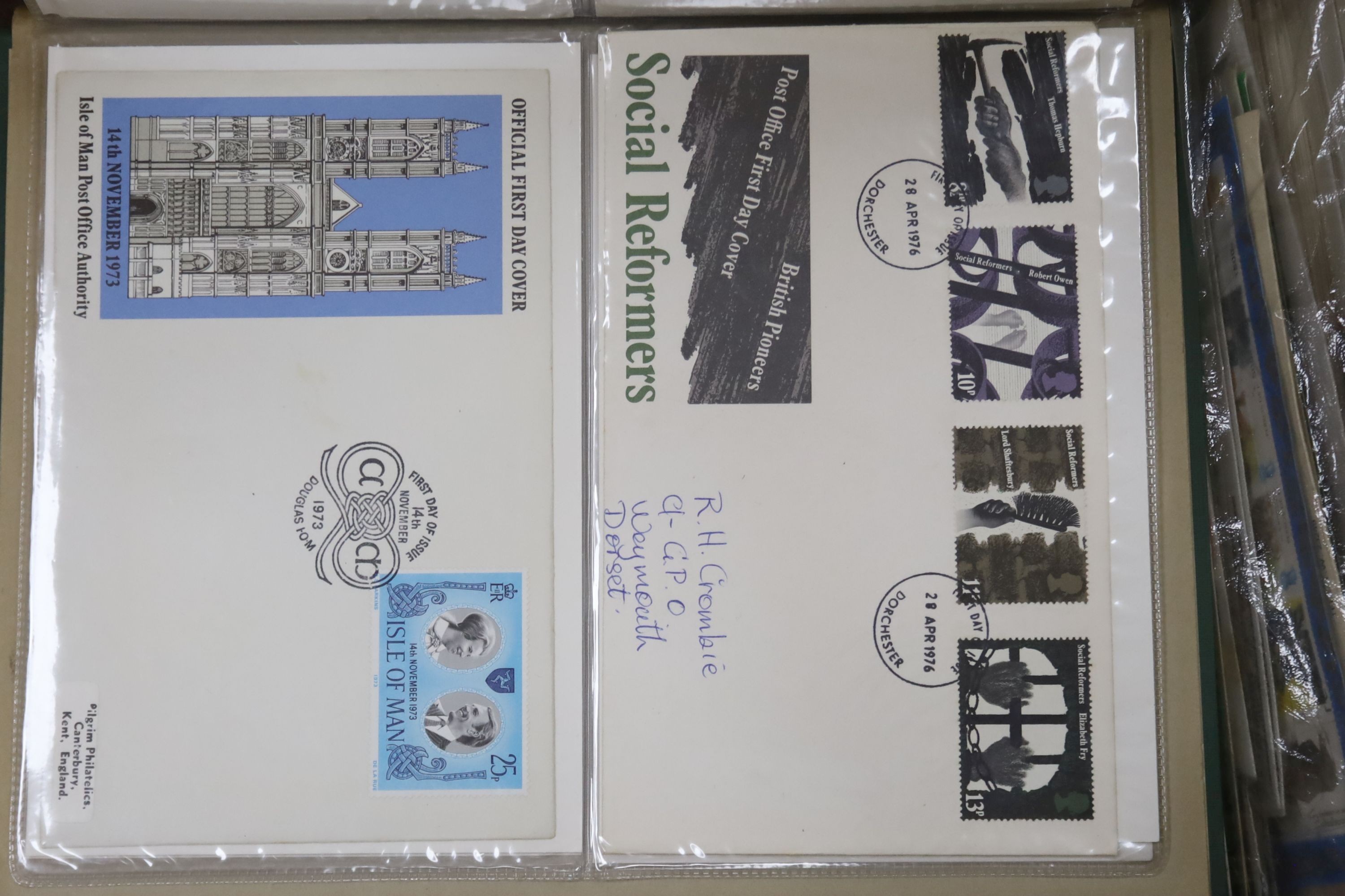 Various world stamps and first day covers, in albums and loose.